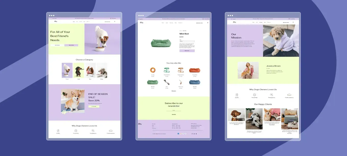 New Native Store Template: Dog Store