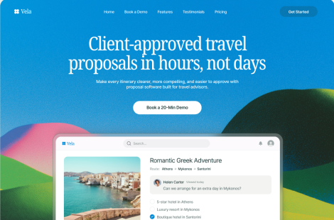 SaaS Demo Landing Page